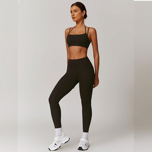 ชุดโยคะสำหรับผู้หญิงชุดเล่นโยคะแบบไร้ตะเข็บชุดเล่นฟิตเนสระบายอากาศได้ดี - Product Image 3