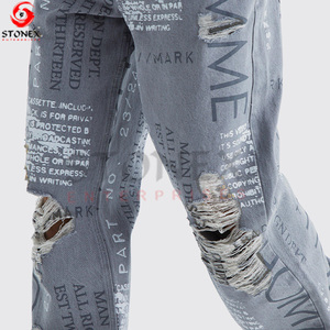 2023 Fashion Hot Selling Men's Denim Suit Custom Two Piece <b>Set</b> High Street Style 100% Cotton Quick Dry Breathable Bicycle Jacket - Product Image 6