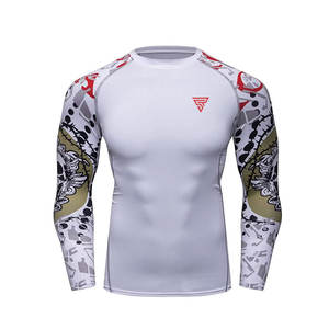 Camisas de compresión para hombre de alta calidad, servicio OEM, camisas de compresión para hombre superventas hechas a medida - Product Image 1