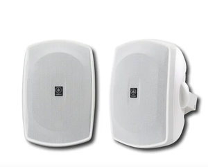 Altavoz Profesional para Exteriores, Sonido Natural, Altavoces de 6-1/2 Pulgadas de 2 Vías para Todo Clima (Par) - Blancos - Product Image 1