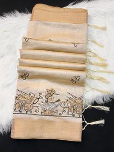 Spécial Tusser Silk Kalankari Designer Saree Vêtements indiens et pakistanais par les fabricants - Product Image 3