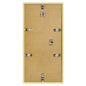 Cadre photo en métal doré de luxe 23,8 x 46,8 cm format A4 en verre et aluminium pour la décoration de la maison - Product Image 3