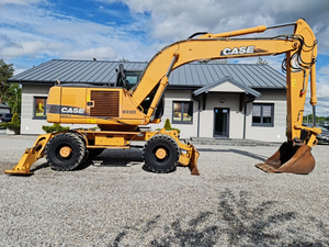 La Mejor Oferta en Excavadora de Ruedas CASE Usada, Máquina Compacta en Buen Estado, Potencia Hidráulica Fuerte, Para Trabajos de Construcción, En Venta - Product Image 5