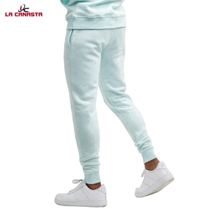 LOGO personalizado Algodón 350GSM Fleece Heavyweight Pullover Sudaderas Hombres recortadas Sudaderas con capucha Pantalones de chándal Chándales - Product Image 2