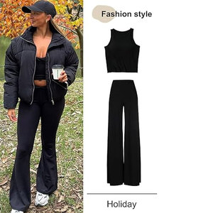 Chaqueta Corta Acolchada de Invierno para Mujer, Chaqueta Abrigada y Ligera para Clima Frío, Chaqueta de Moda - Product Image 5