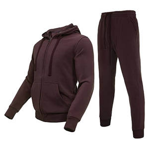 Chándal cálido con cremallera completa para hombre, conjunto deportivo, chándal informal, chándales de entrenamiento de gimnasio, chándales de otoño para hombre personalizados - Product Image 3