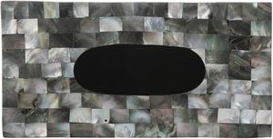 กล่องใส่กระดาษทิชชูมุกประดับมุกทำมือสุดหรูสำหรับของขวัญงานแต่งงาน กล่องใส่กระดาษทิชชูมุกตกแต่งสำหรับการตกแต่งภายในที่หรูหรา - Product Image 2