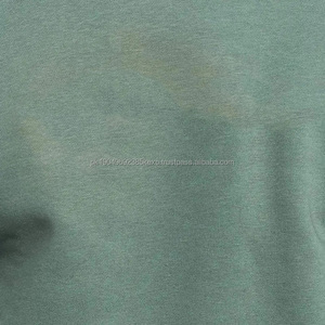 Sudadera con capucha pesada de cuello redondo de Color sólido de algodón 100% de alta calidad OEM 300 gramos Sudadera con logotipo personalizado para hombre Ropa de invierno básica - Product Image 5