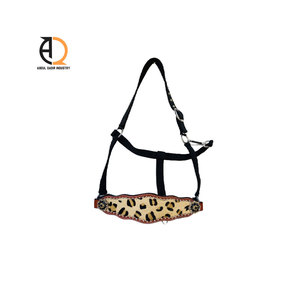 Cabestros para Caballos de Estilo Occidental, Cómodos, Acolchados, con Nariz Ajustable, Cuerda de Cuero y Nailon - Product Image 1