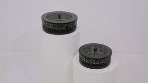 Casserole de marmite à finition noire de haute qualité Nouveau design Casseroles de designer arabe Chauffe-plats pour la maison et les restaurants - Product Image 3