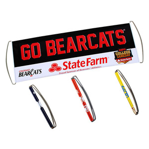 Individuelles Logo Handgehaltenes Einziehbares Banner Scrollende Fahne Pull-up Jubel-Schild für Werbeaktionen - Product Image 4