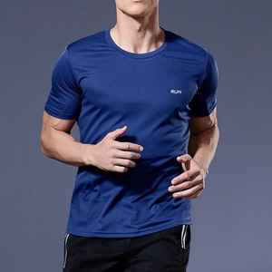 T-shirts pour hommes en coton/fibre de bambou du Pakistan GYM Wear And Fitness Wear T-shirts personnalisés. - Product Image 5