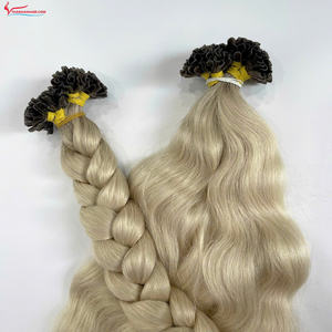 Nuevo artículo 2025 Color U-Tip Keratin Hair Hight Quality Double Drawn 100% Extensiones de cabello humano disponibles Listo para enviar - Product Image 4