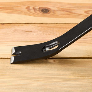 Barre <span class=keywords><strong>de</strong></span> levier plate à couple élevé avec fente intégrée pour extracteur <span class=keywords><strong>de</strong></span> clous, en acier forgé, pour le travail du bois - Product Image 6