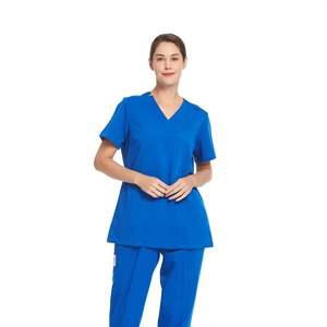 Uniforme Médico de Dos Piezas Elástico y Ecológico de la Mejor Calidad, Color Personalizado, Precio al por Mayor, Tejido Transpirable - Product Image 1