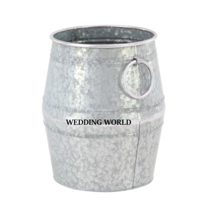 Maceta de metal de primera calidad hecha a mano diseñador al por mayor maceta de maceta diseñador más vendido al por mayor maceta de metal - Product Image 1