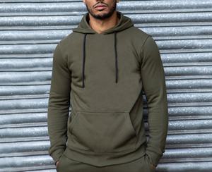 Ensemble de survêtement en coton unisexe pour hommes, Logo personnalisé OEM, survêtement décontracté, logo accepté - Product Image 2