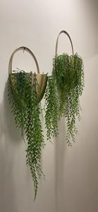 Maceta Elegante Plateada Cromada para Uso Interior/Exterior, Duradera y Ecológica para Balcón, Sala de Estar, Decoración de Jardín Moderna - Product Image 2