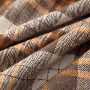 Yarn Dyed <b>Peach</b> Skin Woven Flannel Fabrics Herringbone Ripstop Patterns 100% Cotton Solids for Clothing Bedding Home Textiles - Product Image 6