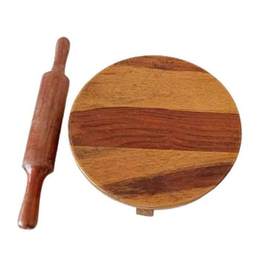 Planche à rouler/porte-roulottes en bois de Sheesham pur, écologique, faite à la main, avec surface lisse - Product Image 4