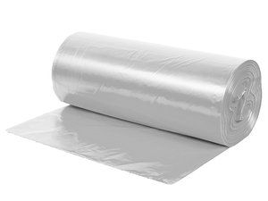 Bolsas de revestimiento para cubos de basura médica Bolsas de basura reciclables con sello de estrella en rollo hechas de plástico LDPE/HDPE - Product Image 3