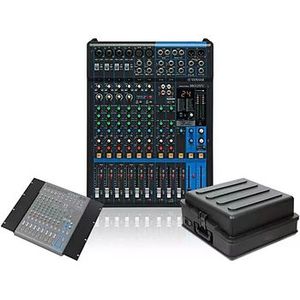 Top oferta M12XUS Mezclador amplificado completo de 12 canales con kit de montaje en rack y estuche - Product Image 1