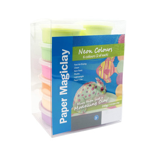 12 màu neon không khí khô ánh sáng ma thuật paperclay - Product Image 3