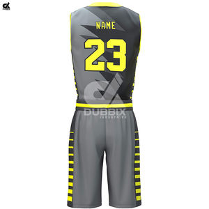 Última Llegada, Ropa Deportiva de Baloncesto OEM, Uniforme Ligero, Transpirable y de Secado Rápido de Alta Calidad para Jugadores, Equipo Personalizado en 3D - Product Image 3