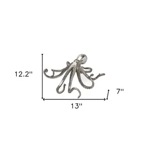 Sculpture religieuse de chèvre en métal, style rustique tendance, décoration de jardin bohème, moulage plaqué or, exportations modernes Zahid de Chine - Product Image 4