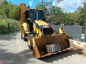 Usine de gros utilisé CAT 416E 420E 420F 430F chargeuse-pelleteuse tracteur composants de base, y compris Moog boîte de vitesses moteur pompe à moteur - Product Image 3