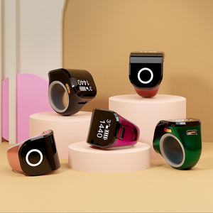 S10 Smart Praise Zikr <span class=keywords><strong>Ring</strong></span> für Muslime Tasbih Digital Counter Tasbeeh Gebets zeit Vibrations erinnerung IQibla Azan OLED Display - Product Image 2