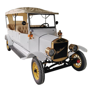<span class=keywords><strong>Bus</strong></span> touristique rétro blanc voiture classique personnalisée pour la royauté Antique pour le président Vintage modèle de voiture 5KW moteur puissant - Product Image 1
