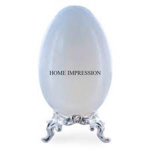 Green and Gold Color Enamel Finished Luxurious Designer Aluminum Casted <b>Egg</b> <b>Storage</b> Holder & Rack Supplies From Indian Supplier - Product Image 4