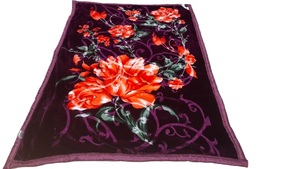 Customizable High Quality Logo Plush Sherpa Lining Soft Double Layer 100% Polyester Winter <b>Fleece</b> Throw Blanket for Bedding - Product Image 5