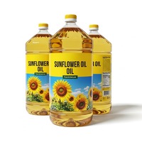 Aceite de girasol refinado de larga vida útil ideal para exportar a África Oriente Medio Asia en envases a granel de proveedores certificados