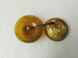 ชามเขาควายขัดเงาธรรมชาติบนฐานอะคริลิก งานตกแต่งสไตล์สัตว์สุดหรู โดย Crescent Crafts - Product Image 5