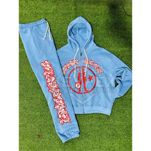 ชุดวิ่งจ๊อกกิ้งผ้าฝ้ายลำลองของผู้ชายชุดวอร์มไซส์พิเศษผ้าฝ้ายระบายอากาศได้ดี100% กลางแจ้งฤดูหนาว - Product Image 1