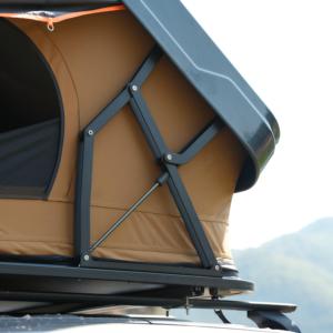 Tente <span class=keywords><strong>de</strong></span> <span class=keywords><strong>toit</strong></span> <span class=keywords><strong>de</strong></span> voiture en aluminium robuste, compatible avec les véhicules 4x4, RTT pour 4 personnes pour le camping en plein air - Product Image 6