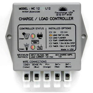 ตัวควบคุมการชาร์จพลังงานแสงอาทิตย์ MPPT PWM พร้อม LBD และสวิตช์ Dusk Switch-Flexcharge NC30L12DS - Product Image 2