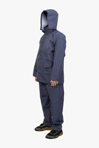 Ensemble de vêtements de pluie réfléchissants légers et respirants pour la sécurité en extérieur, travaux routiers, camping - Product Image 2