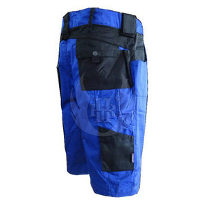 Shorts de travail pour hommes en gros, OEM, cargo, uni, polyester royal, couture lourde, multi-poches, respirant, séchage rapide - Product Image 1