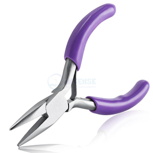 คีมปากแหลมโซ่ขนาดเล็ก3นิ้วทำจากสแตนเลสสำหรับทำเครื่องประดับ - Product Image 1