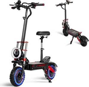 Scooter eléctrico nuevo de 5600W con motores duales, 40-50 mph, alcance de 50-55 millas, sistema de frenos dual para adultos - Product Image 1