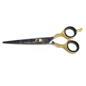 Ciseaux de barbier en acier inoxydable de couleur unie au design unique - Outils de coiffure durables et réutilisables, fabriqués sur mesure - Product Image 3