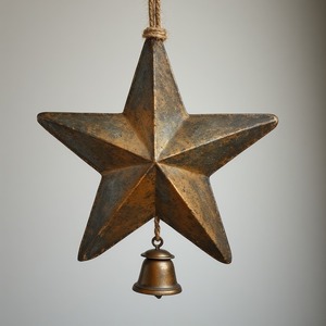 Carillón de viento de hierro móvil Royal Tune con diseño Art Deco de textura dorada pulida Notas elegantes y relajantes para uso en interiores - Product Image 3