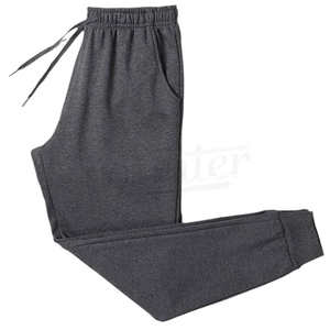 กางเกงกีฬาขายาวของผู้ชายกางเกงวอร์มทรงแบ็กกี้ยิมกางเกงลำลองเอวกลางแบบลำลองออกแบบโลโก้ได้ตามต้องการ - Product Image 3