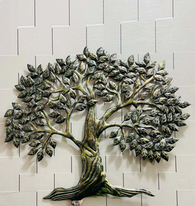 Élégant arbre de fer brun mur art décor intérieur extérieur tenture hôtel restaurant maison salon chambre art décoratif 2025 - Product Image 2