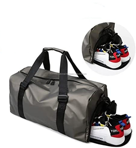 Bolsa de Viaje Deportiva Impermeable para Mujer, con Compartimento para Zapatos Secos y Mojados, para Gimnasio - Product Image 3