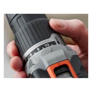 Taladro Percutor Inalámbrico Black & Decker de 18V (Batería No Incluida; 2Ah) POWERCONNECT BCD003NXJ, Taladros Percutores de Alto Rendimiento - Product Image 5