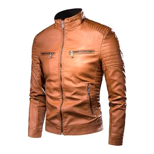 Vestes en cuir pour hommes, Portable, prix de gros, professionnel, qualité chaude, nouveau Design, INDUSTRIES VIKY - Product Image 1